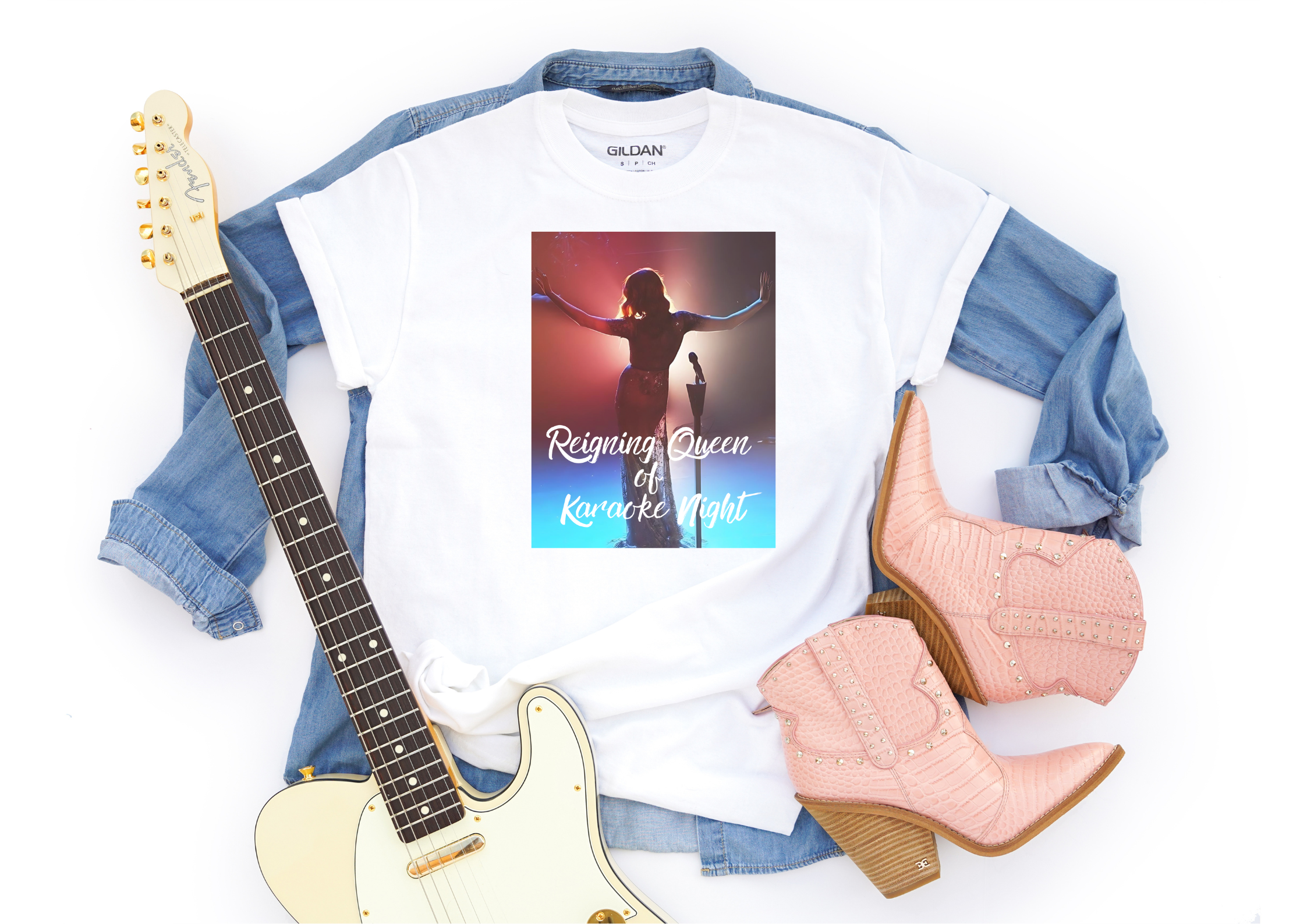 Karaoke Queen T-shirt