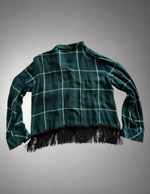 Load image into Gallery viewer, Crop Fringe Flannel
