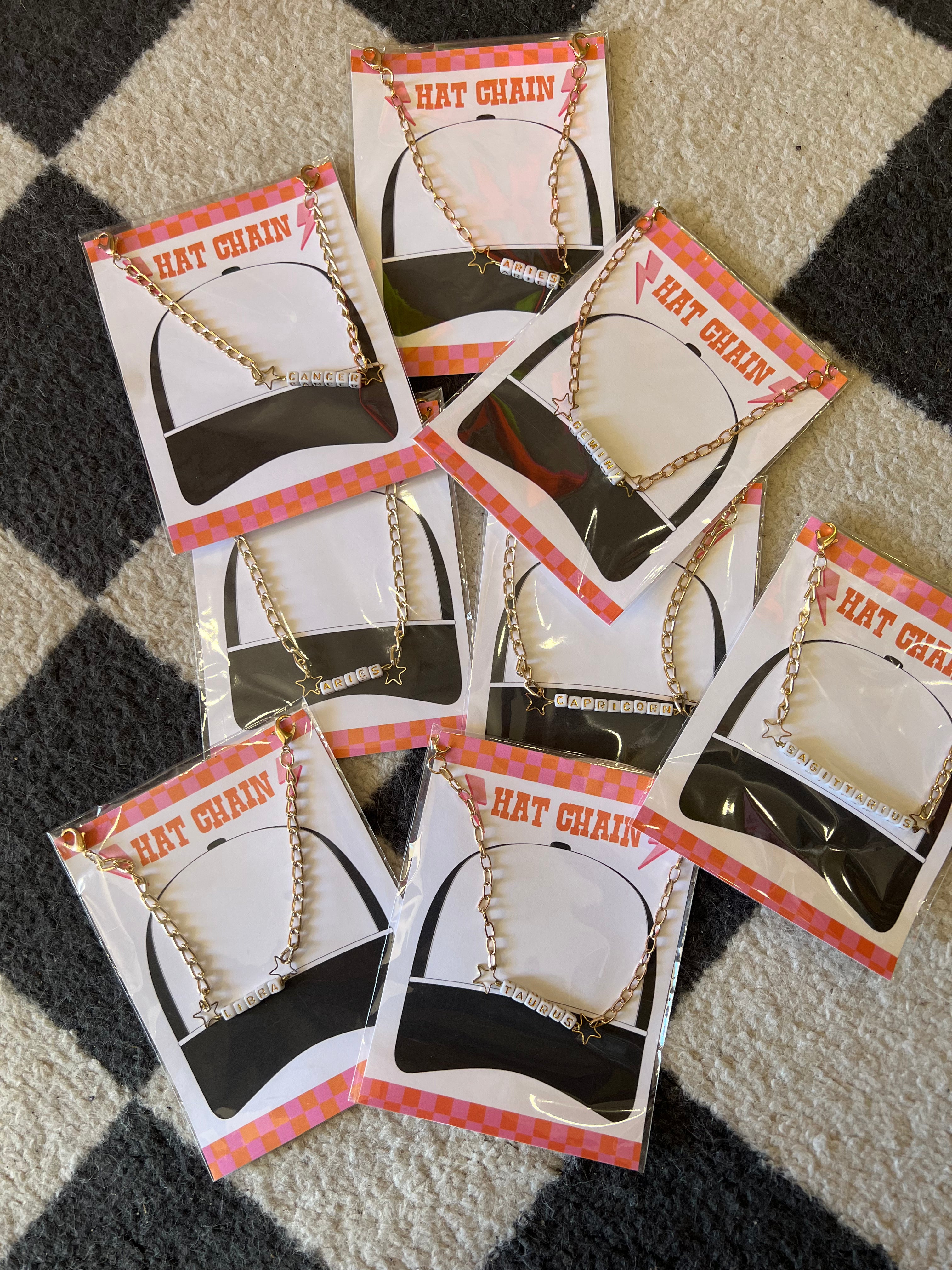 Zodiac Hat Chain