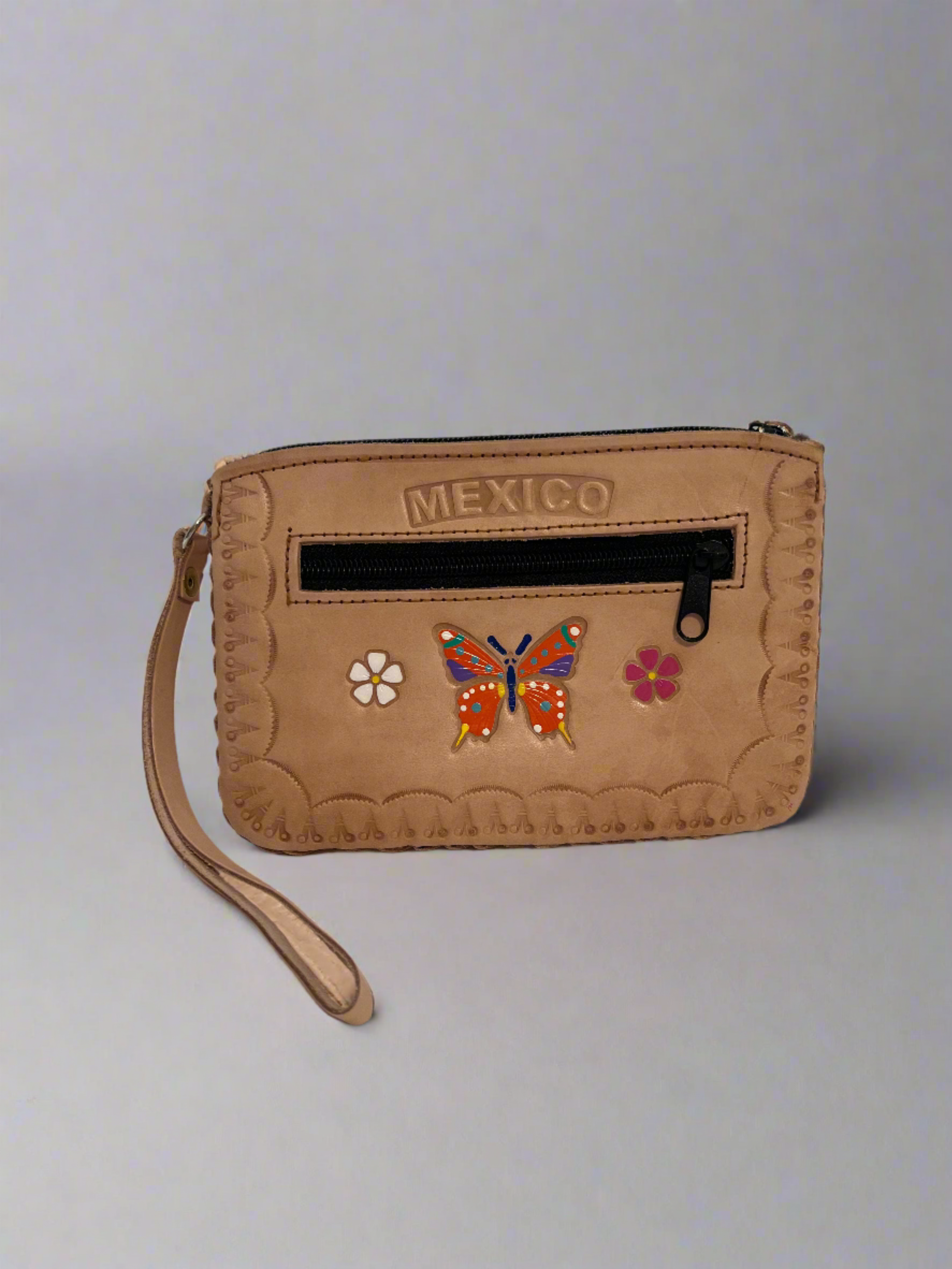 Leather Wristlet