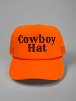 Load image into Gallery viewer, Cowboy Hat Trucker Hat
