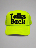 Load image into Gallery viewer, Talks Back Trucker Hat
