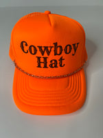 Load image into Gallery viewer, Cowboy Hat Trucker Hat
