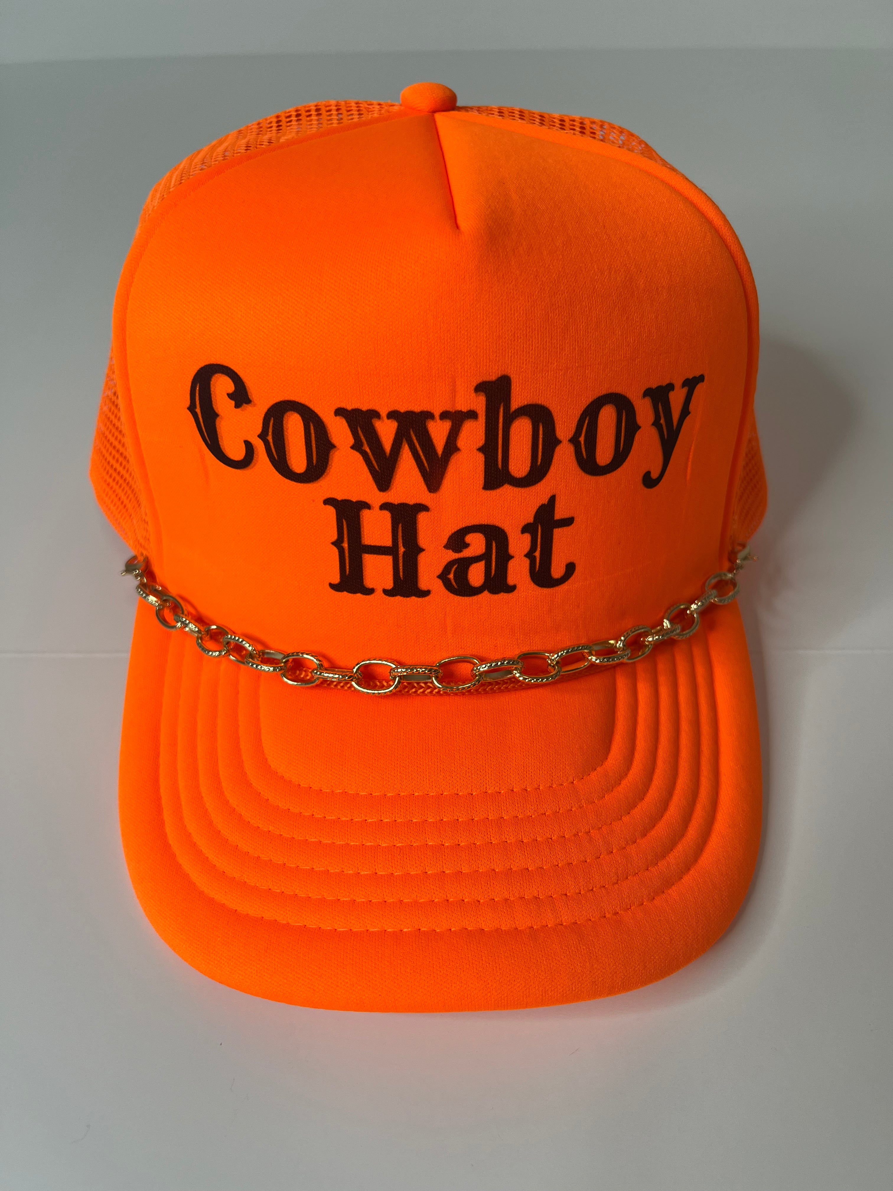 Cowboy Hat Trucker Hat