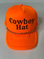 Load image into Gallery viewer, Cowboy Hat Trucker Hat
