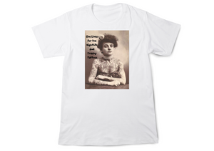 Lives for Nightlife & Trashy Tattoos Tee