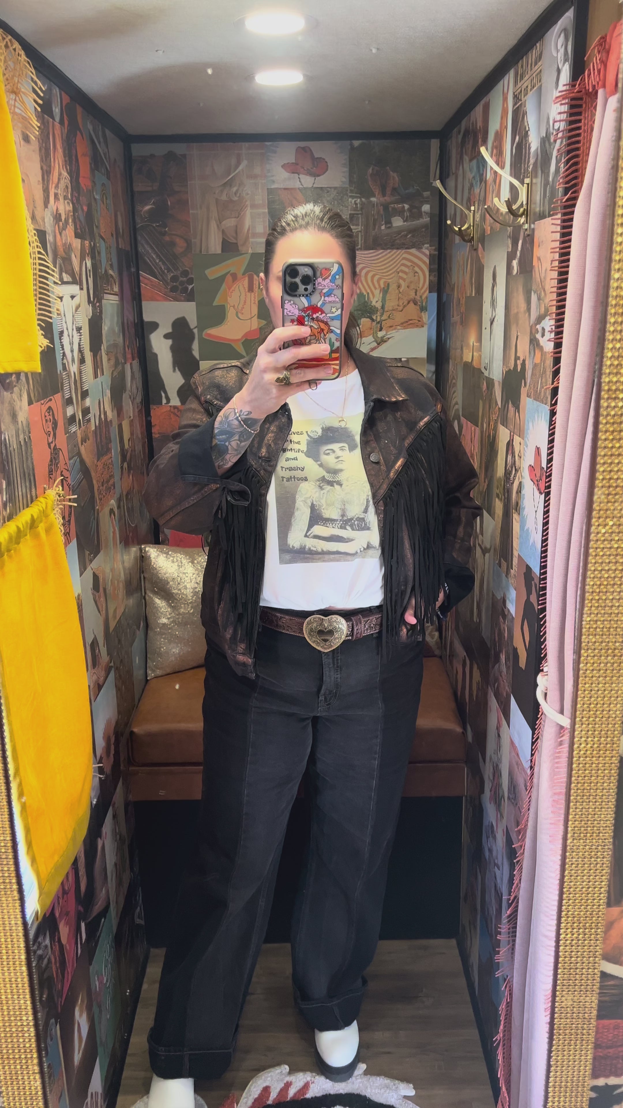 Lives for Nightlife & Trashy Tattoos Tee